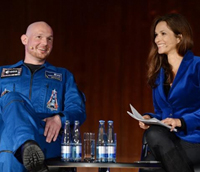 Julia-Niharika moderiert Groß-Event mit Astronaut Alexander Gerst